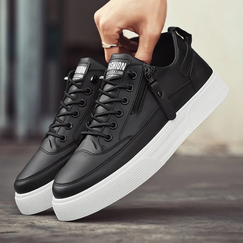Avenue Luxe Leather Sneakers - Intofa