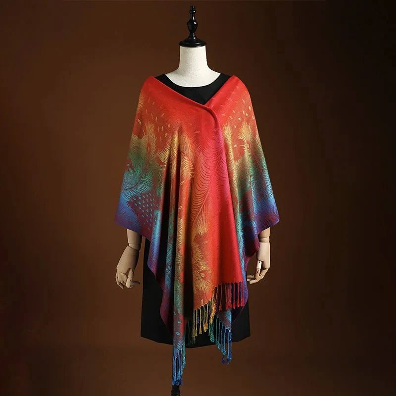 Boho Chic Cashmere Shawl - Intofa