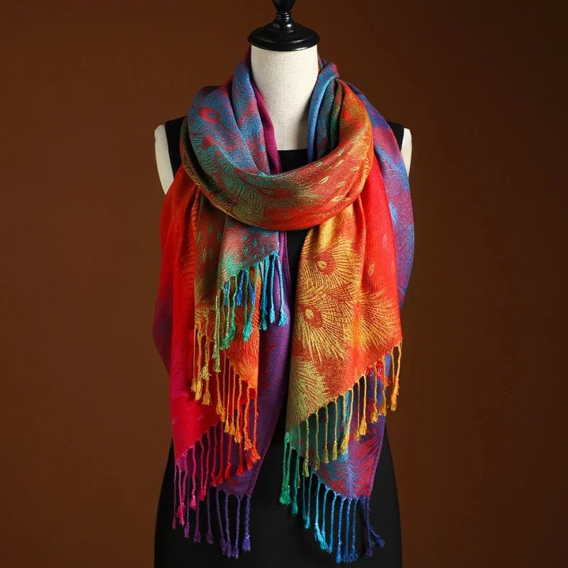 Boho Chic Cashmere Shawl - Intofa