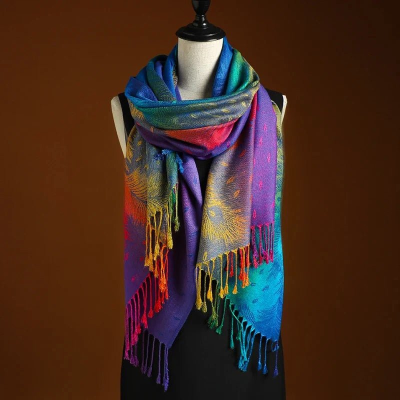 Boho Chic Cashmere Shawl - Intofa