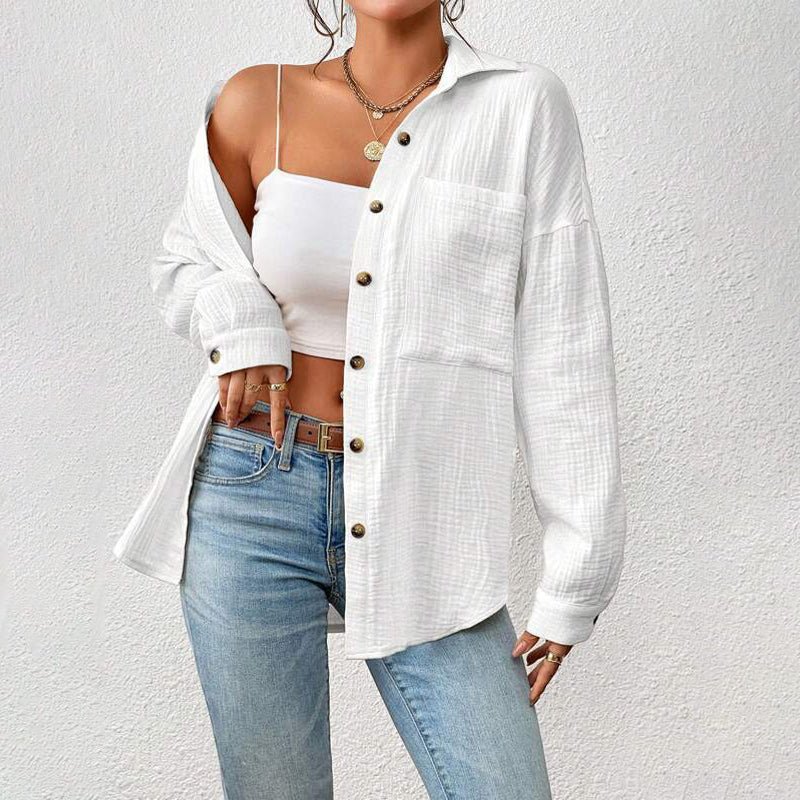 Céleste Bouchard Boho Cotton Shirt - Intofa
