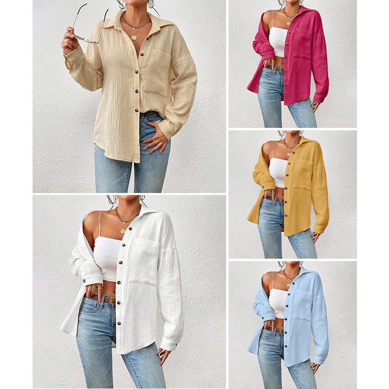 Céleste Bouchard Boho Cotton Shirt - Intofa