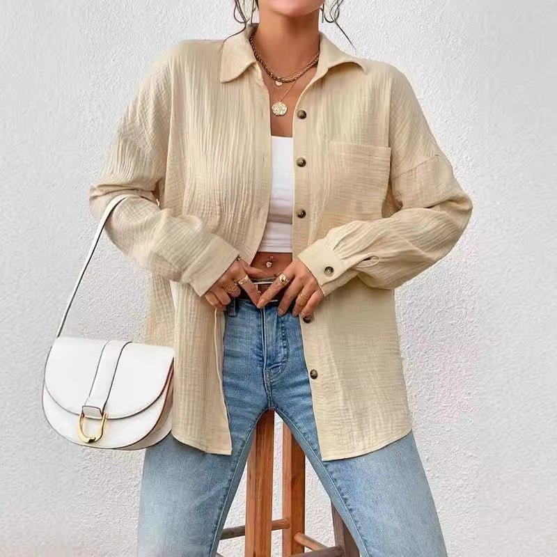 Céleste Bouchard Boho Cotton Shirt - Intofa