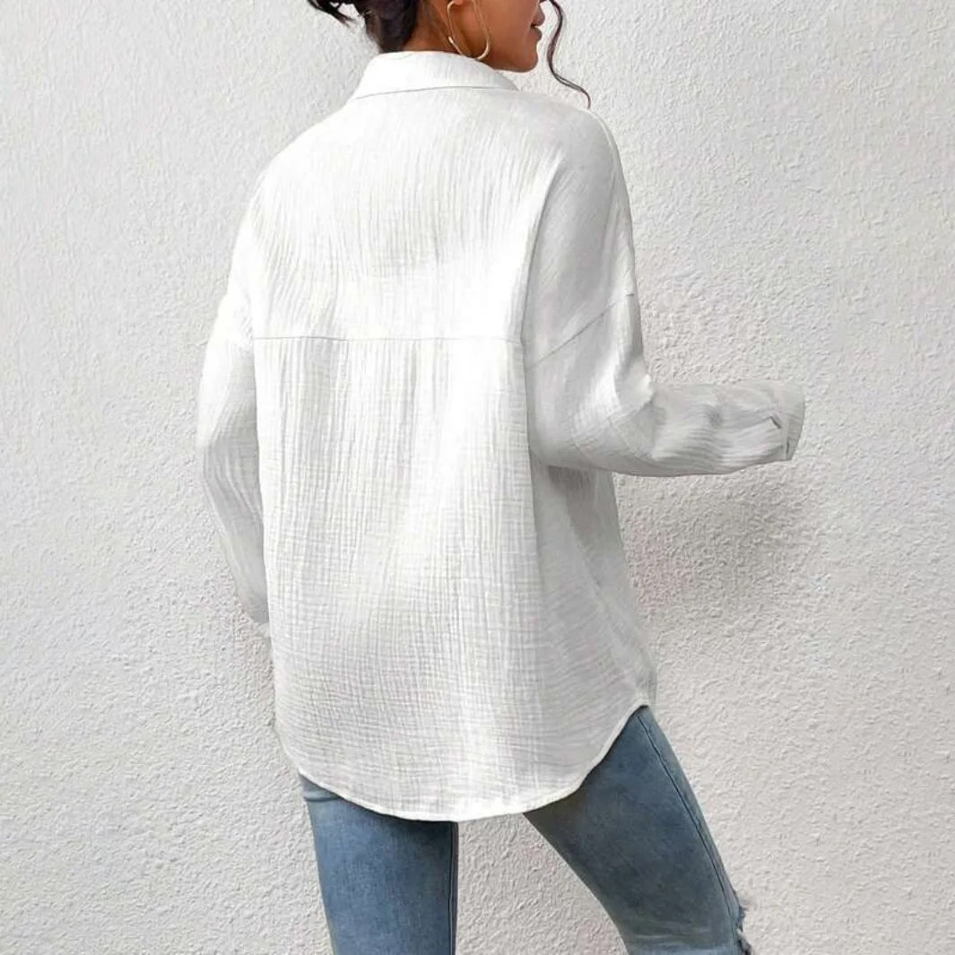 Céleste Bouchard Boho Cotton Shirt - Intofa