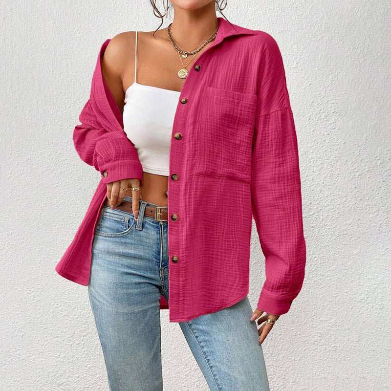 Céleste Bouchard Boho Cotton Shirt - Intofa
