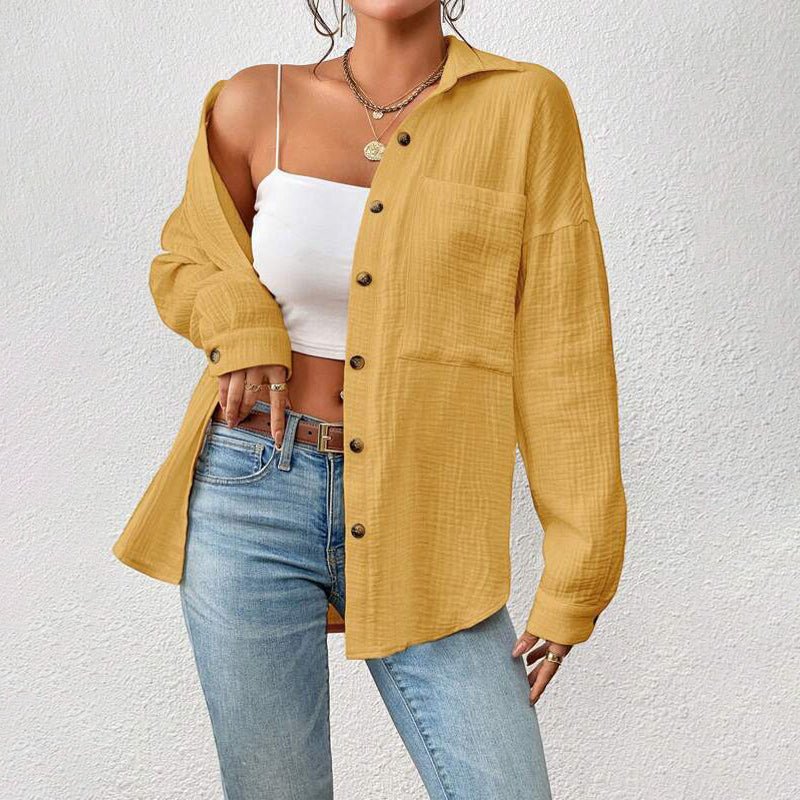 Céleste Bouchard Boho Cotton Shirt - Intofa