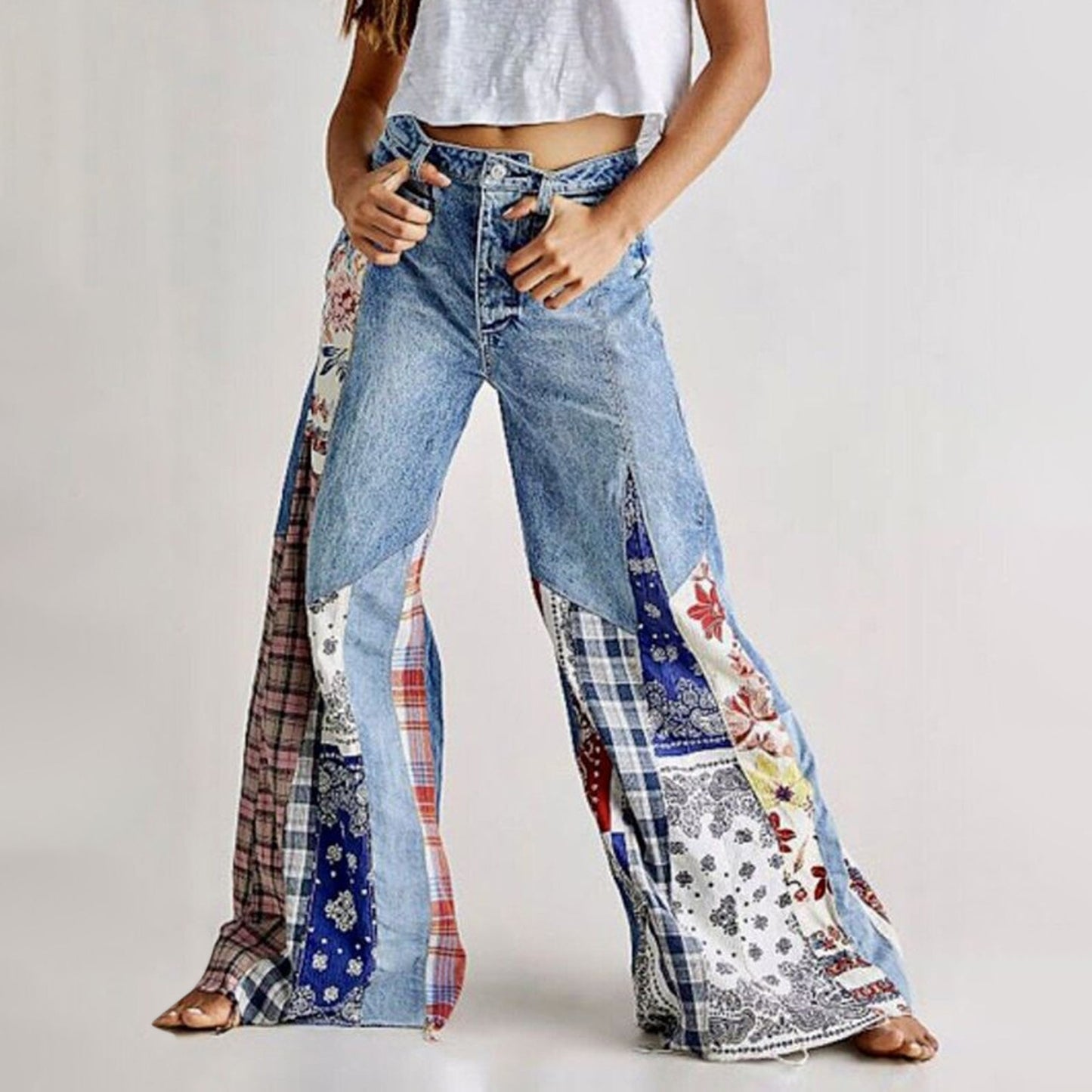 Céleste Bouchard Boho Retro Jeans - Intofa