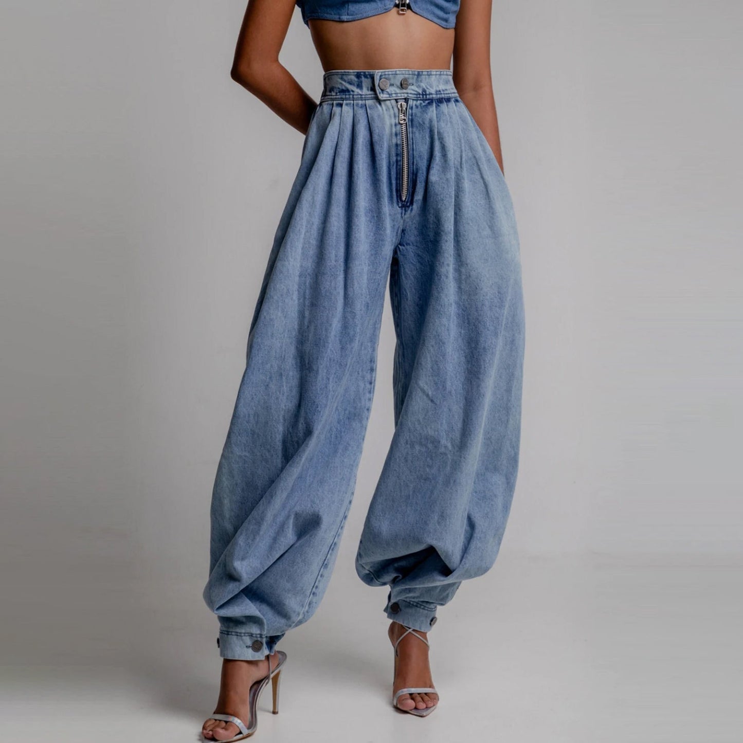 Céleste Bouchard Chic Harem Pants - Intofa