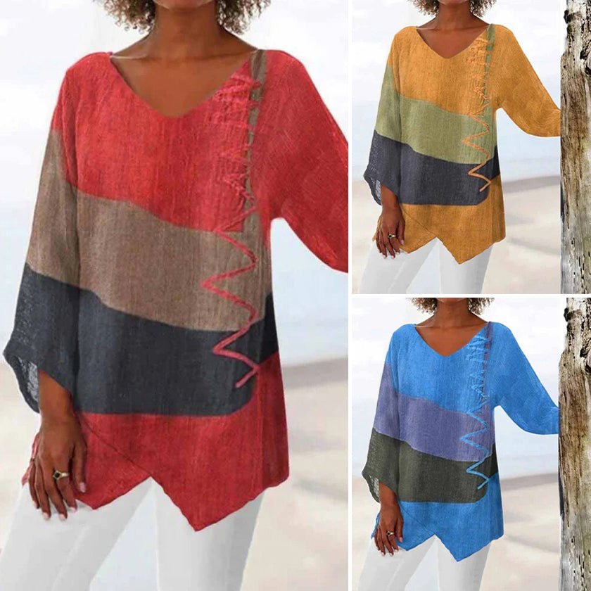 Céleste Bouchard Urban Tricolor Shirt - Intofa
