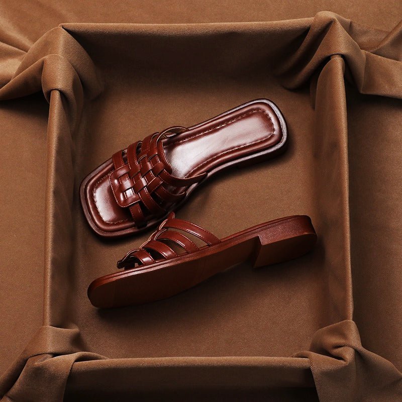 Chloé Rousseau Solesmes Woven Flats - Intofa