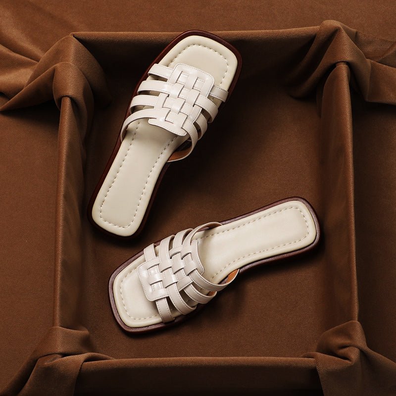 Chloé Rousseau Solesmes Woven Flats - Intofa