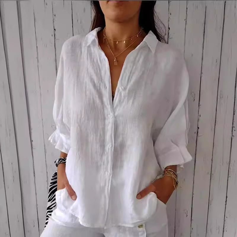 Chloé Rousseau Toile Claire Blouse - Intofa