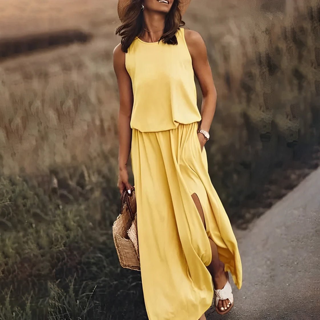 Chloé Rousseau Toscana Tones Dress - Intofa