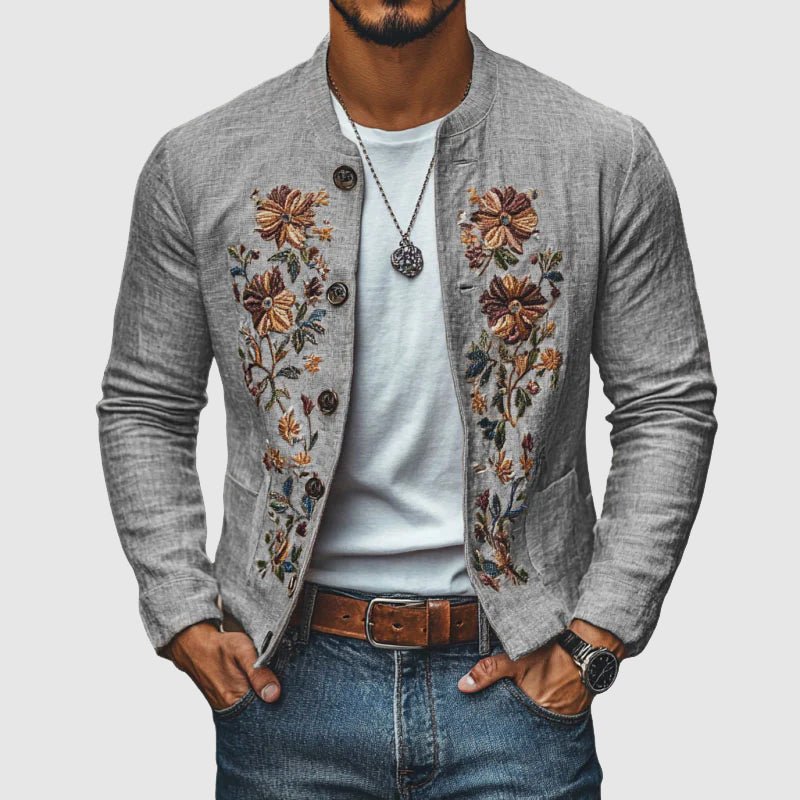 Côte d’Azur Linen Jacket by Victor Duval - Intofa