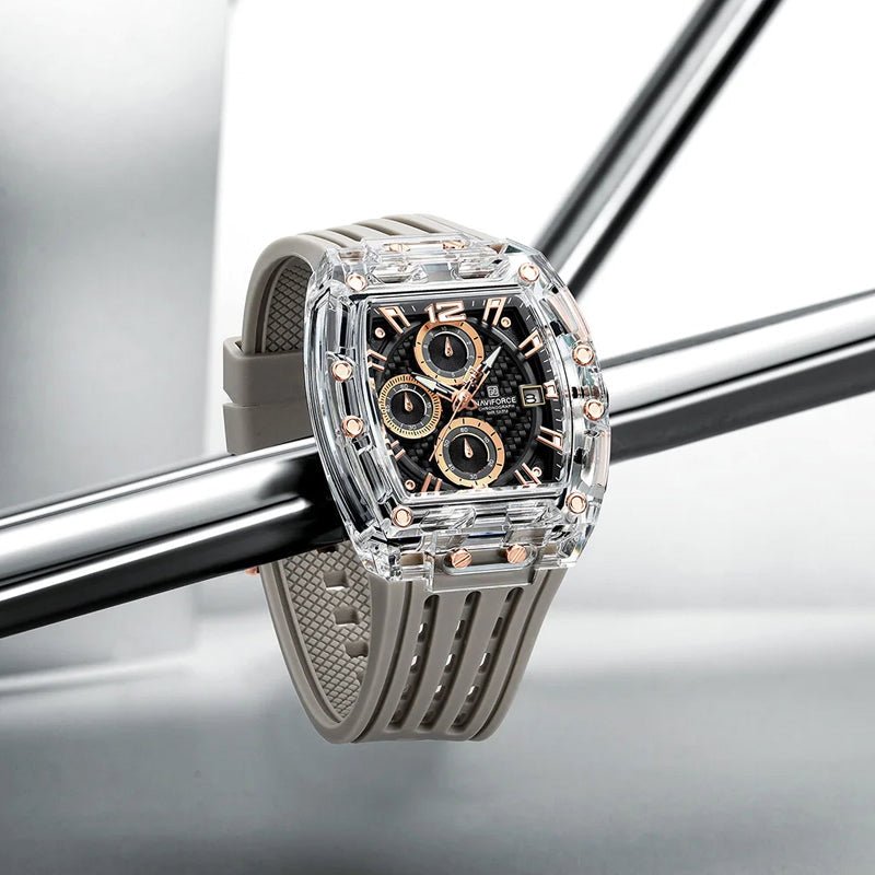 Klyros Nero Precision Watch - Intofa