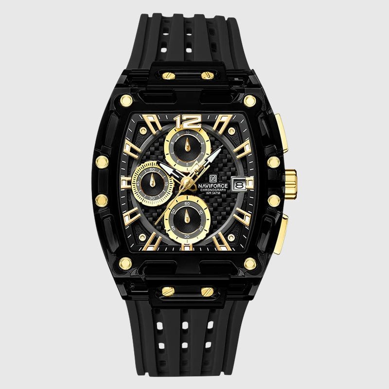 Klyros Nero Precision Watch - Intofa