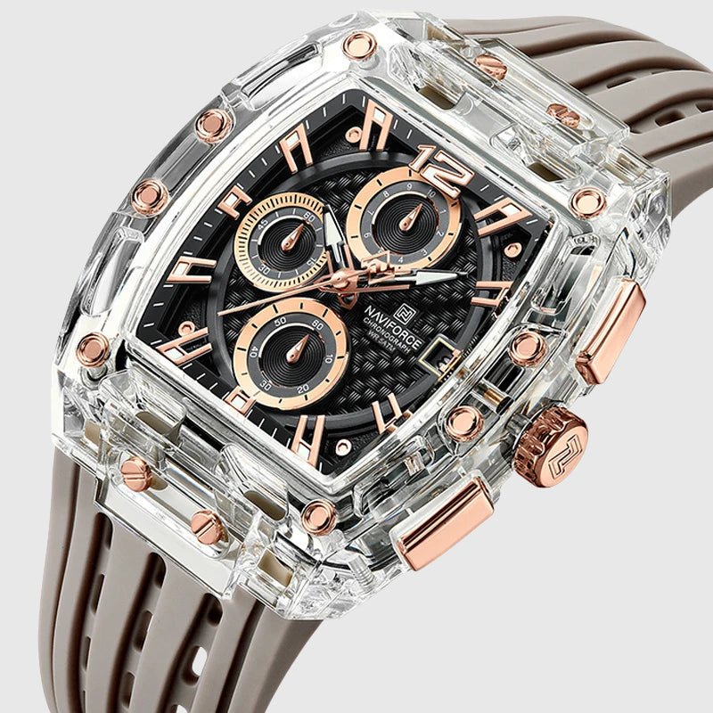 Klyros Nero Precision Watch - Intofa