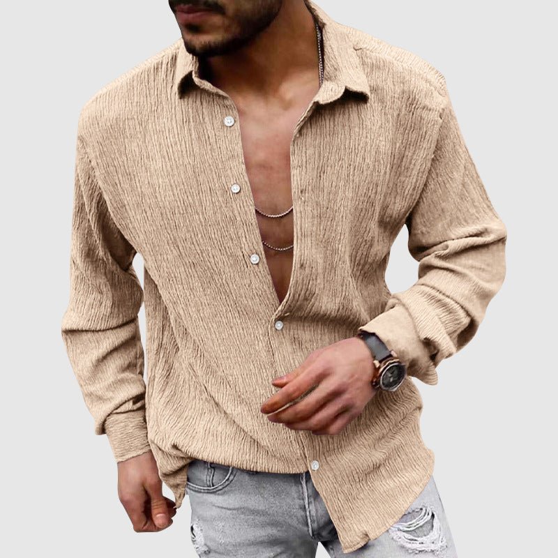 L'Argent Tissé Shirt by Victor Duval - Intofa
