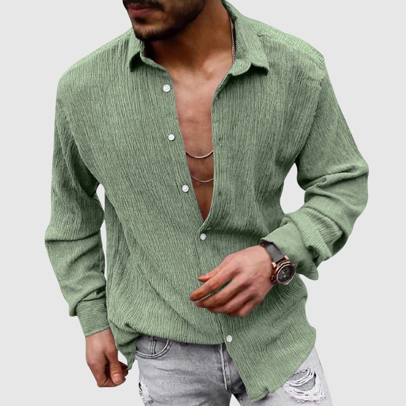 L'Argent Tissé Shirt by Victor Duval - Intofa