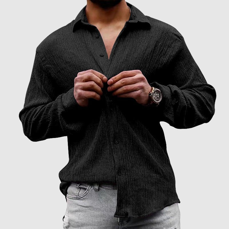 L'Argent Tissé Shirt by Victor Duval - Intofa