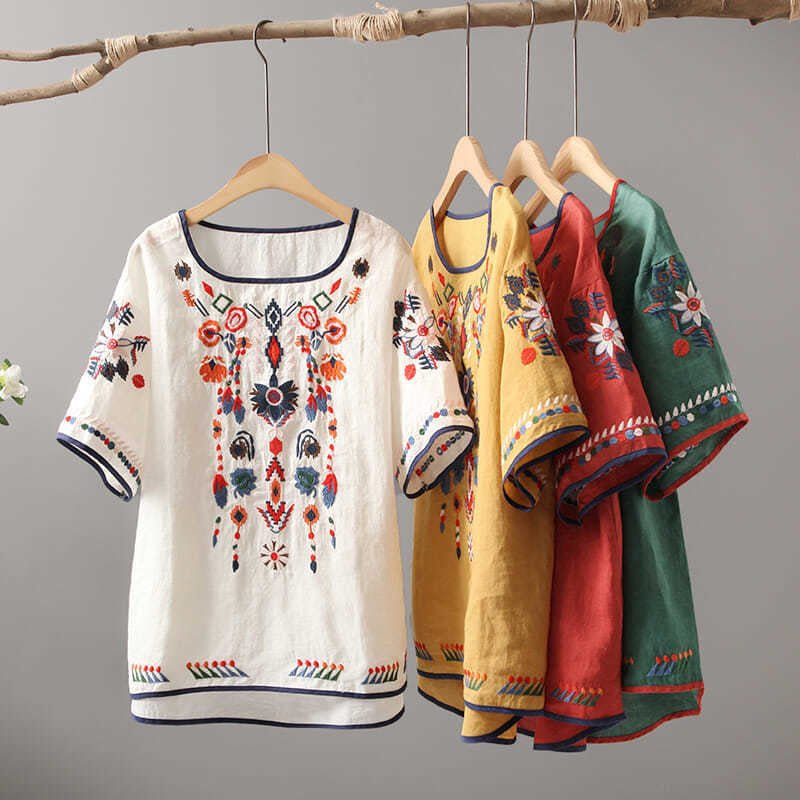 L’Artisan Folk Shirt by Chloé Rousseau - Intofa