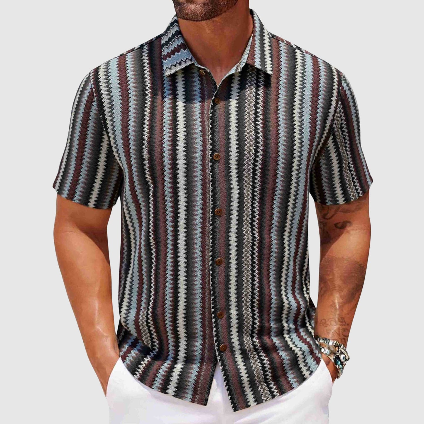 L'Électro Rétro Shirt by Tom Rains - Intofa