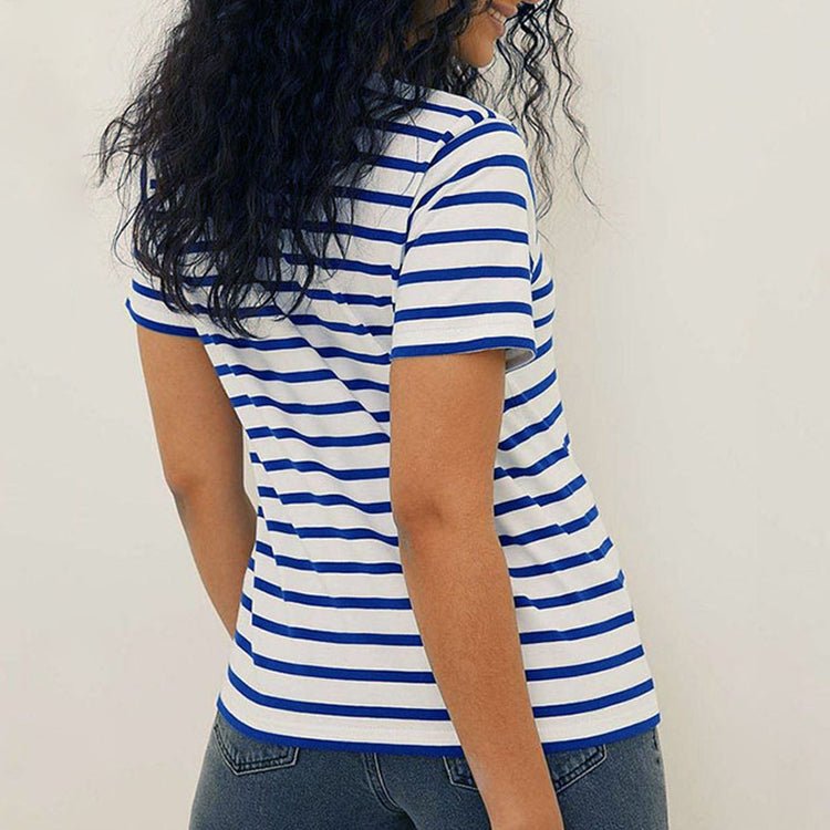 L’Essence Rayée Shirt by Vivian Prescott - Intofa