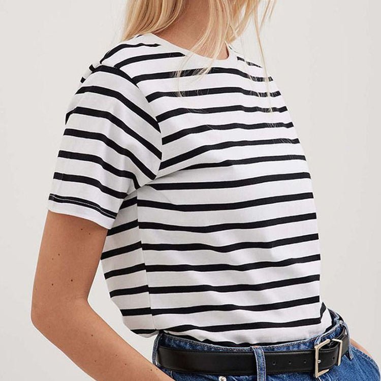 L’Essence Rayée Shirt by Vivian Prescott - Intofa