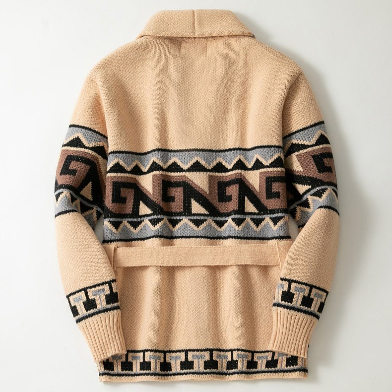 L’Étreinte Hivernale Cardigan by Victor Duval - Intofa
