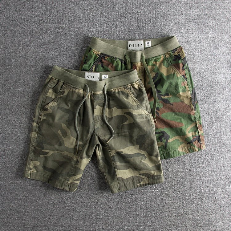 Prescott Tailors Casual Camou Shorts - Intofa