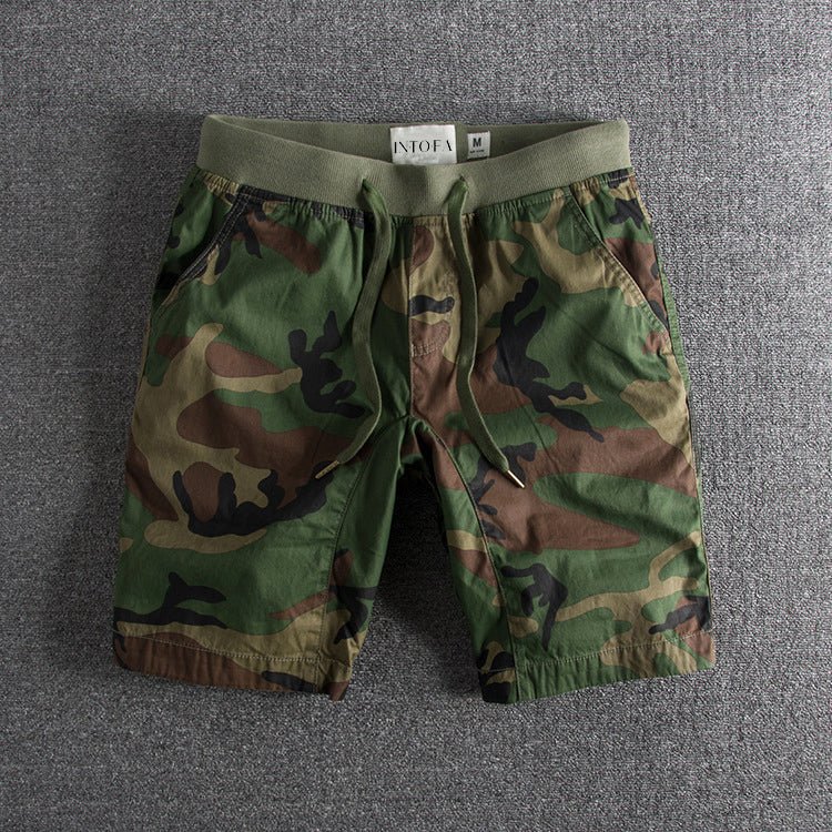 Prescott Tailors Casual Camou Shorts - Intofa
