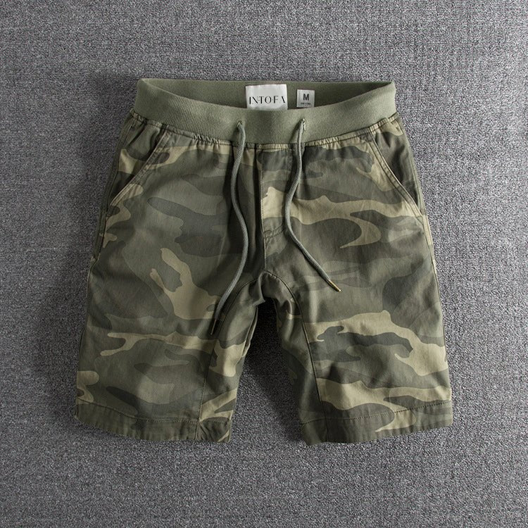 Prescott Tailors Casual Camou Shorts - Intofa