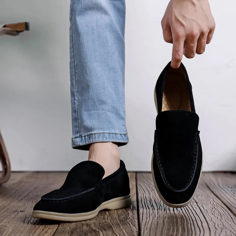 Prescott Tailors Casual Suede Loafers - Intofa
