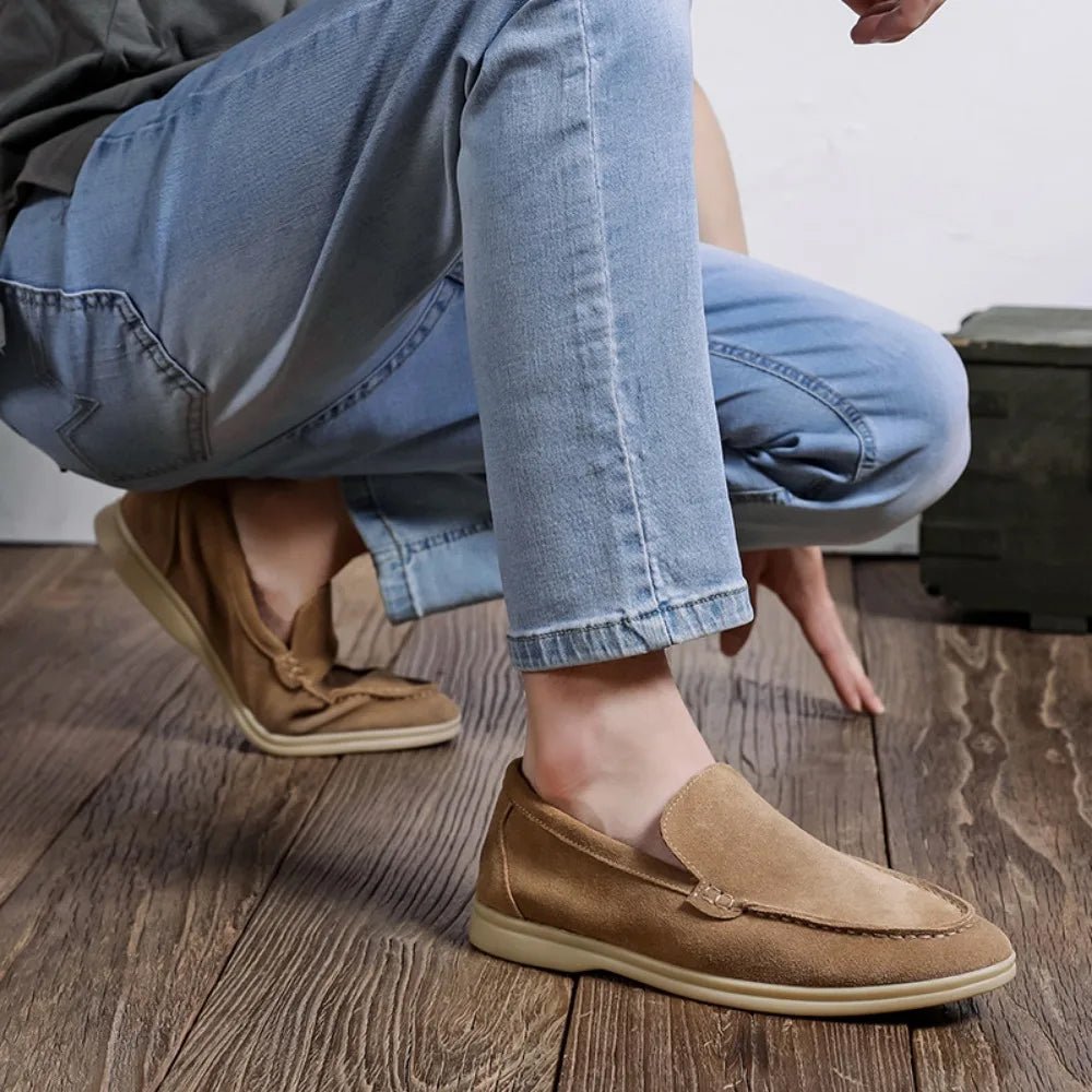 Prescott Tailors Casual Suede Loafers - Intofa