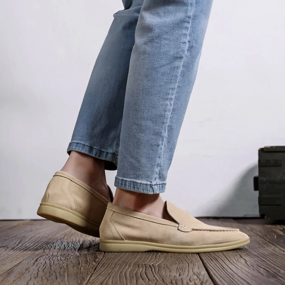Prescott Tailors Casual Suede Loafers - Intofa