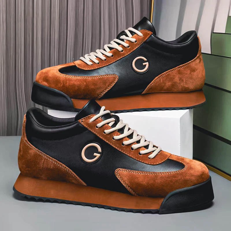 Prescott Tailors Luxe Leather Sneakers - Intofa