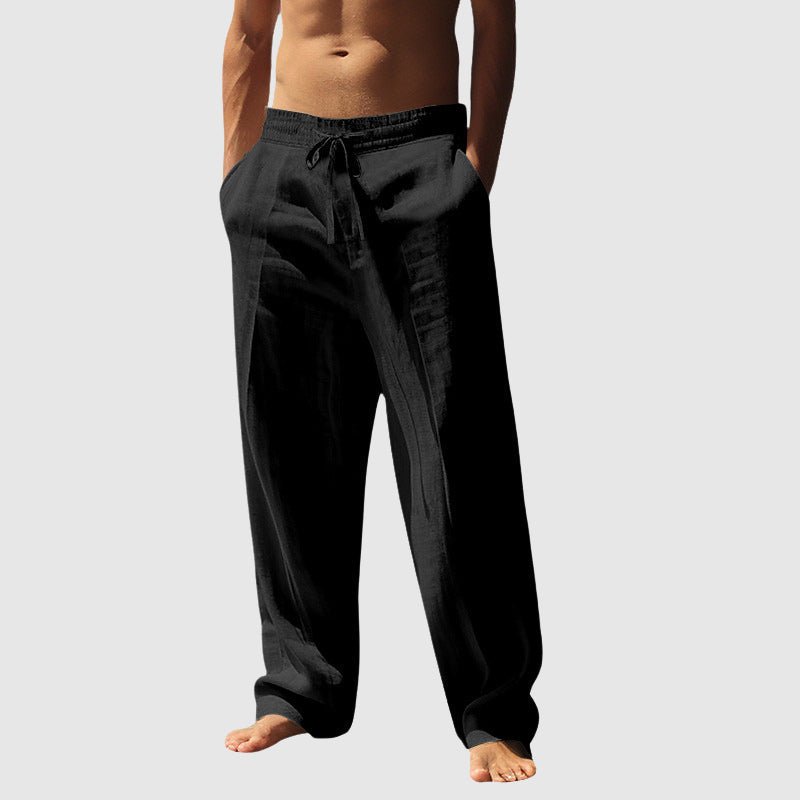 Prescott Tailors Relaxed Linen Pants - Intofa
