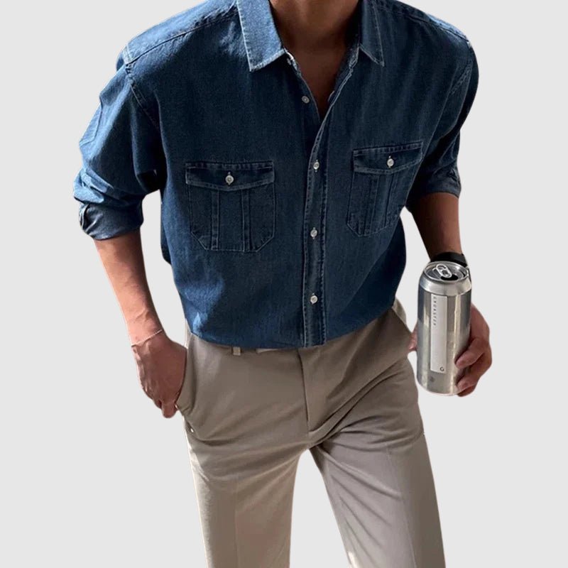 Prescott Tailors Urban Denim Shirt - Intofa