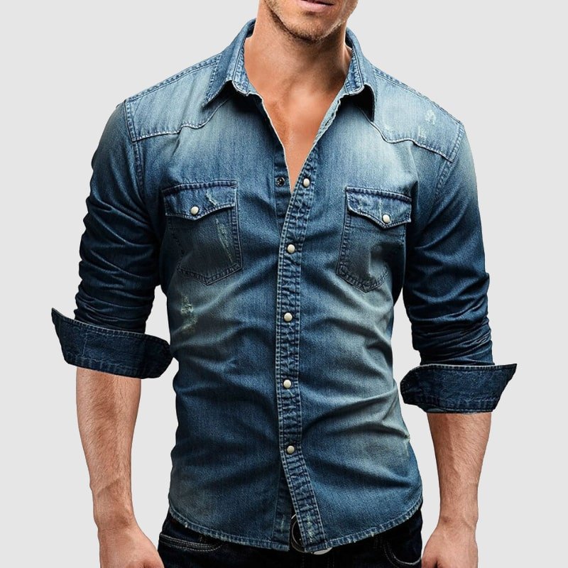Tom Rains Miami Denim Shirt - Intofa