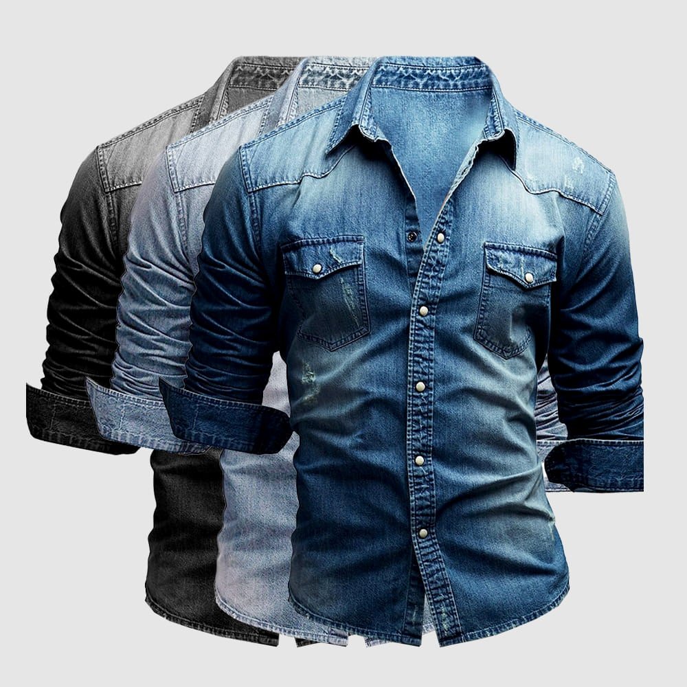 Tom Rains Miami Denim Shirt - Intofa