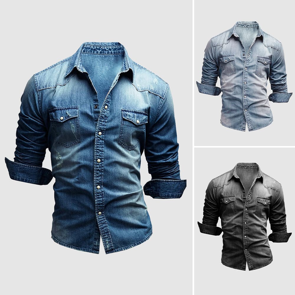 Tom Rains Miami Denim Shirt - Intofa