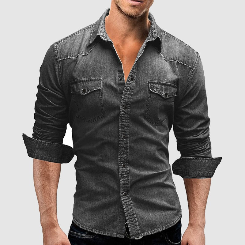 Tom Rains Miami Denim Shirt - Intofa
