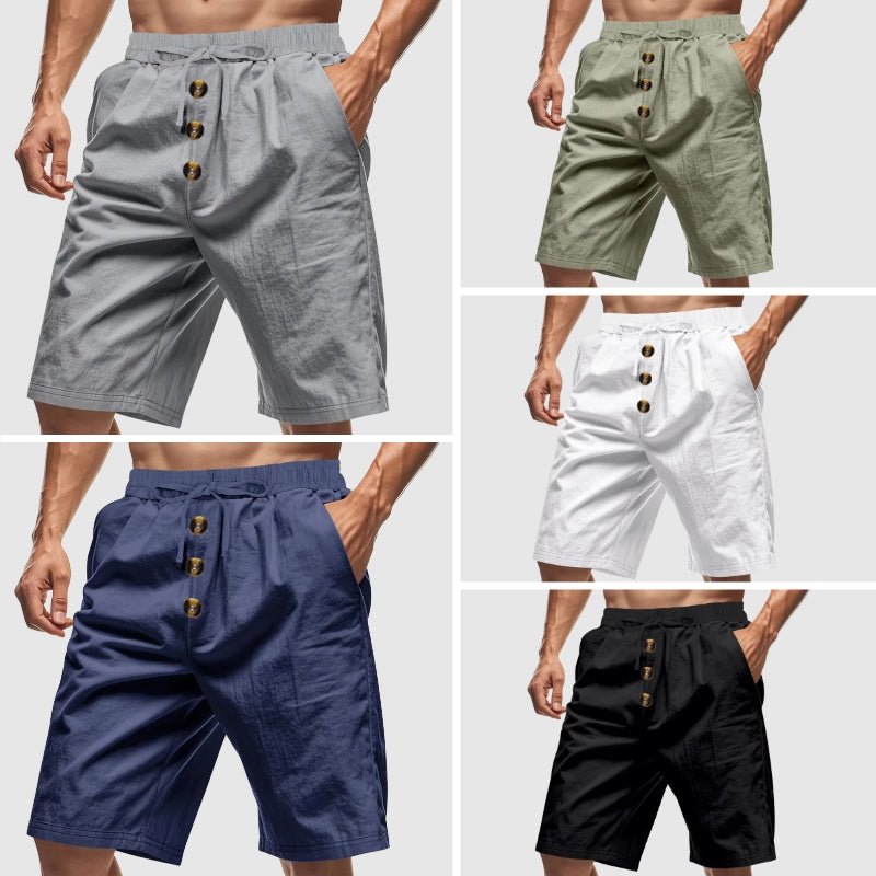 Victor Duval Corsica Cotton Shorts - Intofa