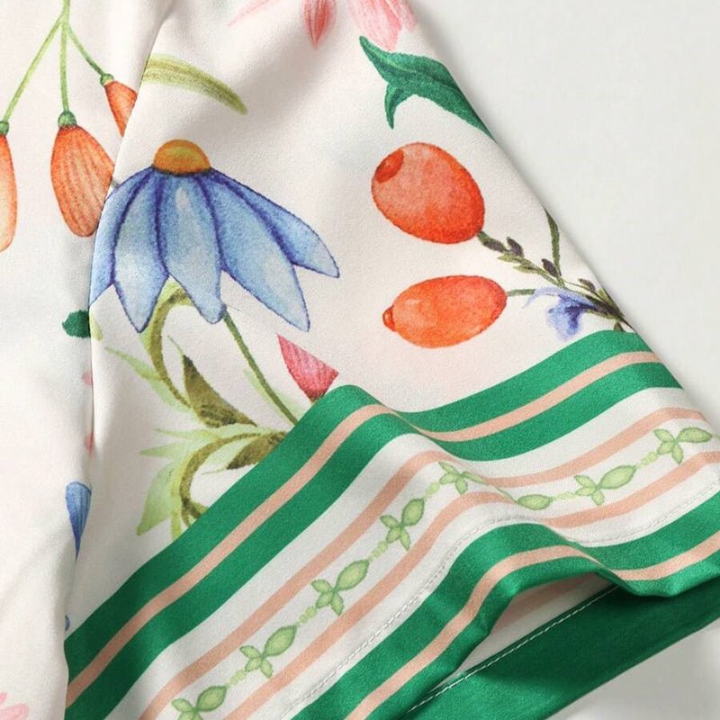 Victor Duval Floral Duo Set - Intofa