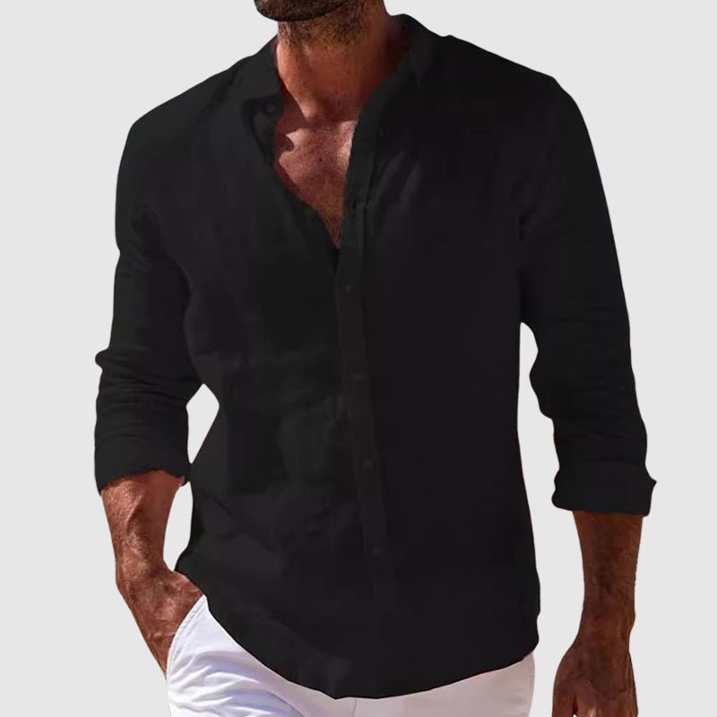 Victor Duval Puglia Linen Shirt - Intofa