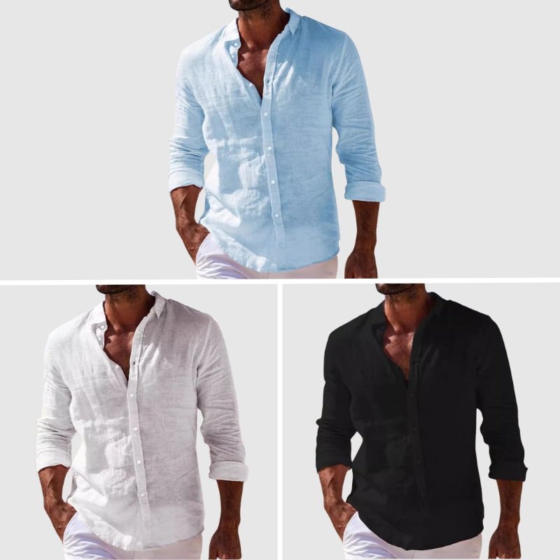Victor Duval Puglia Linen Shirt - Intofa