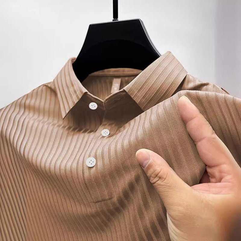 Victor Duval Striped Polo Shirt - Intofa