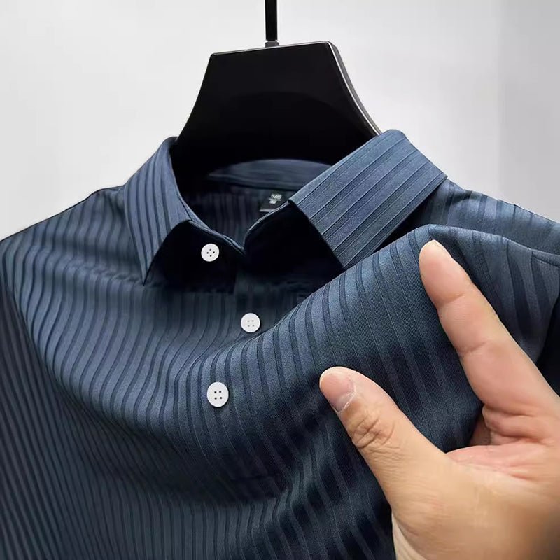 Victor Duval Striped Polo Shirt - Intofa