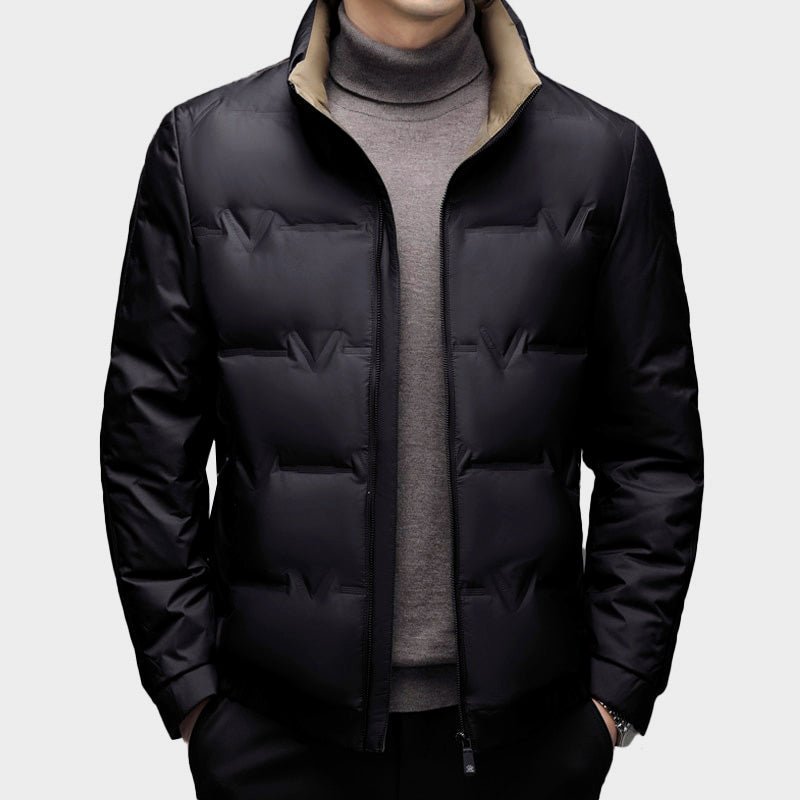 Felix Grant Men's Winterguard Insulated Down Jacket - Lightweight, Waterproof, and Stylish Outerwear for Cold Weather