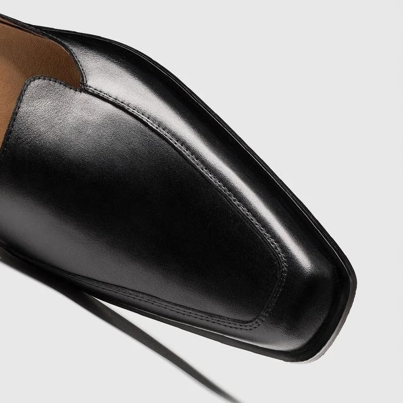 Victor Lévêque Black Leather Sandals - Intofa